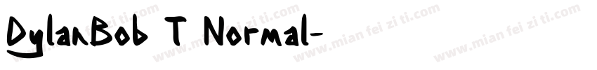DylanBob T Normal字体转换
